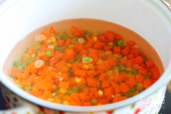 Three-color Shrimp recipe