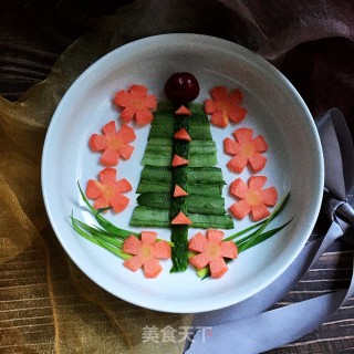 Christmas Tree Dinner Plate Painting recipe