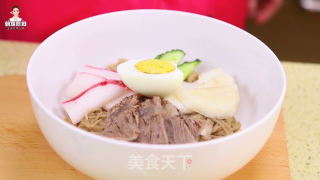Korean Cold Noodles that are So Cold to Your Heart recipe