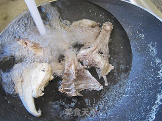 Chicken Bone Mustard Soup recipe