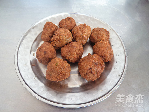 Pouring Meatballs recipe