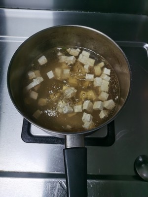 Summer Light and Nutritious Tofu Meatball Soup recipe