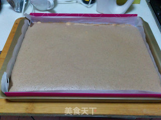 【giraffe Striped Cake Roll】 recipe