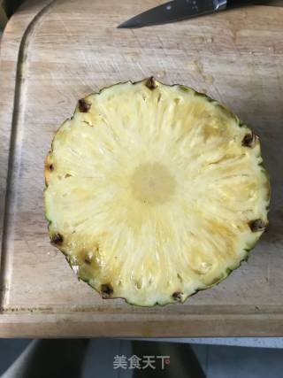 Glutinous Rice with Pineapple Rice recipe