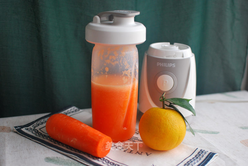 #trust之美#fresh Orange Carrot Juice, Healthy Drink recipe