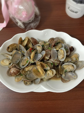 Stir-fried Clams recipe