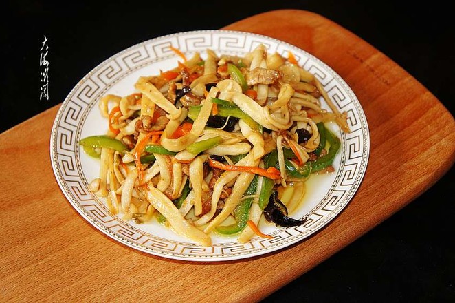 Stir-fried Seafood Mushroom recipe