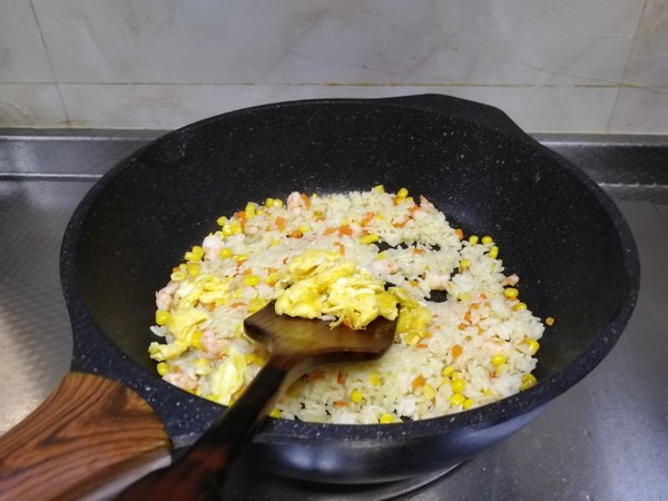 Assorted Fried Rice with Shrimp recipe