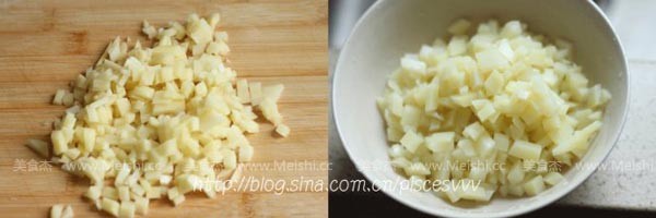 Baked Scallops with Potatoes and Cheese recipe