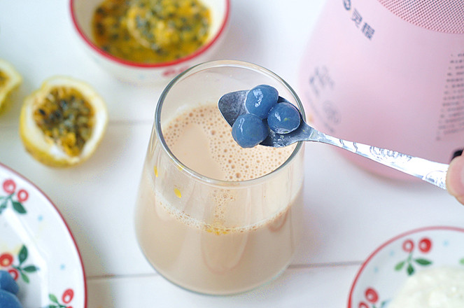 Passion Fruit Milk Covered Milk Tea recipe