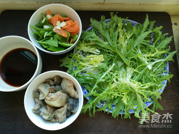 Fried Sea Cucumber Spots recipe