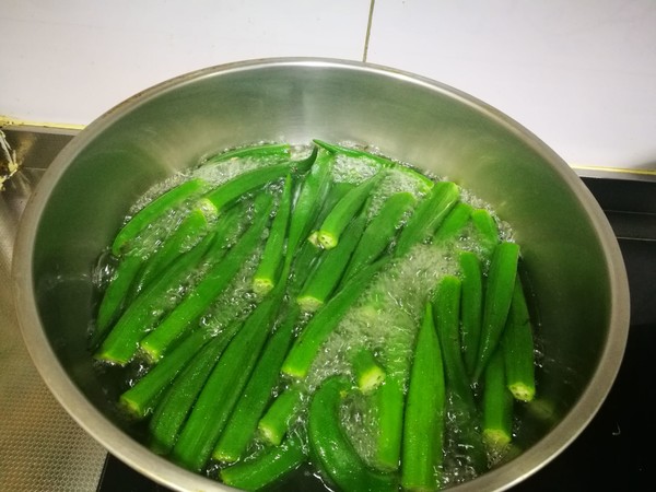 Garlic Okra recipe