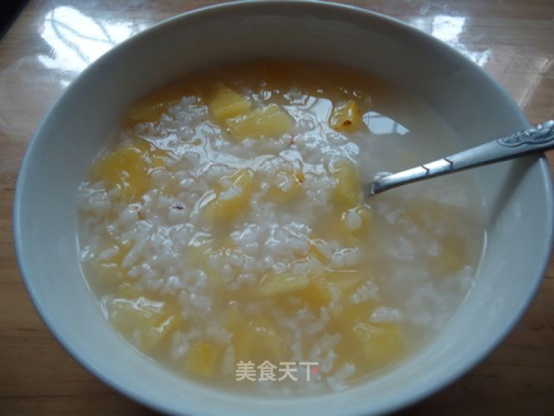 Pineapple Barley Congee recipe
