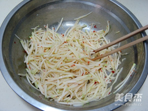 Soy Sauce with Fruit Kohlrabi recipe