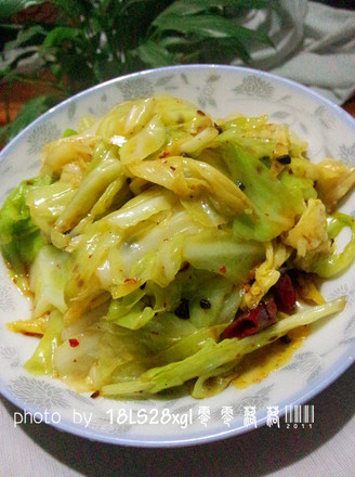 Spicy Cabbage recipe