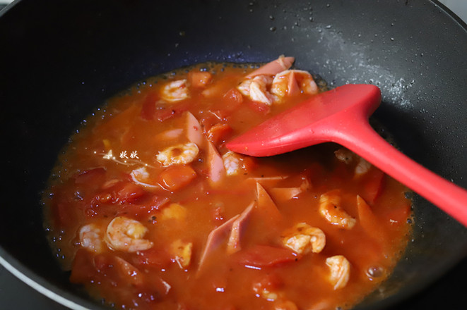 Shrimp Tomato Pasta recipe