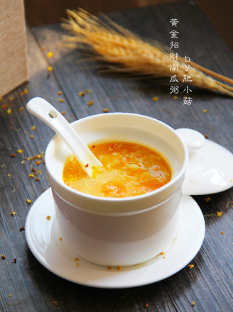 Golden Lucky Pumpkin Congee recipe