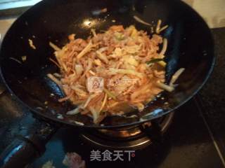 Squid and Cabbage Shredded Pork recipe