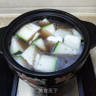 Adzuki Bean, Barley, Winter Melon Soup recipe