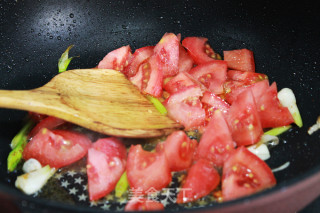 Beef Rice with Tomato Scrambled Eggs recipe
