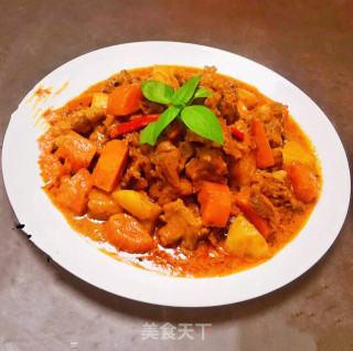 Red Curry Beef Brisket recipe