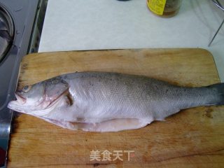 Steamed Sea Bass with Spicy Fermented Bean Curd recipe