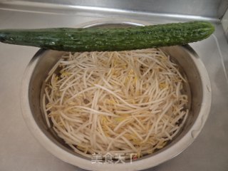 Cucumber Bean Sprouts recipe