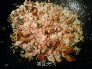 Curry Mushroom Fried Rice recipe