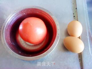 Tomato Shrimp and Egg Soup recipe