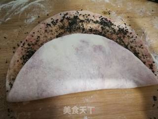 Black Sesame Salty Wo Wo recipe