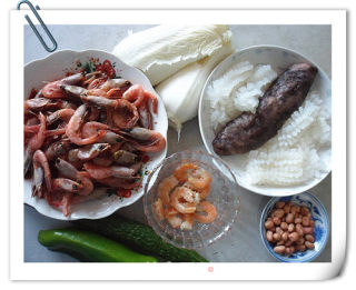 Three Dishes of A Pound of Sweet Shrimp-sweet Shrimp Fried Double Fresh recipe