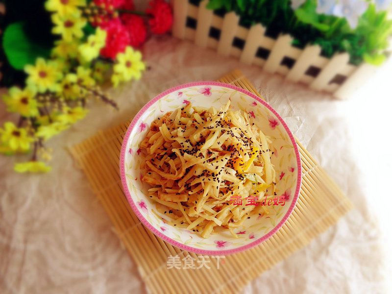 Green Pepper and Potato Shredded Pancakes recipe