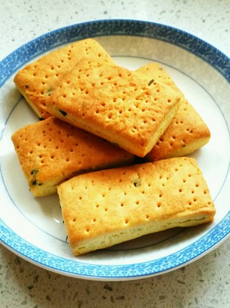 Chive Soda Crackers recipe