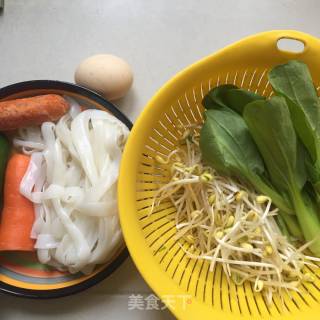 Fried Rice Noodles recipe