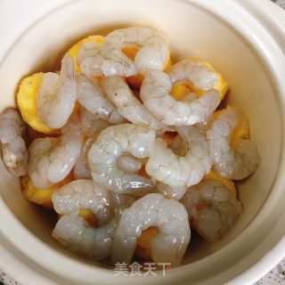 Yuzi Fresh Shrimp Claypot recipe