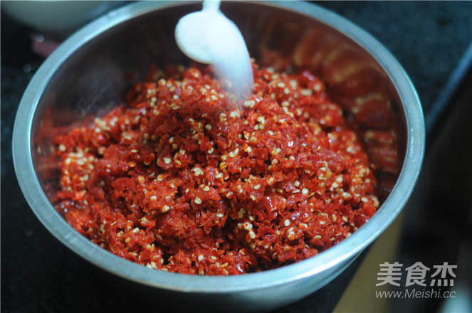 Teach You How to Make Chopped Peppers from Your Hometown in Hunan recipe