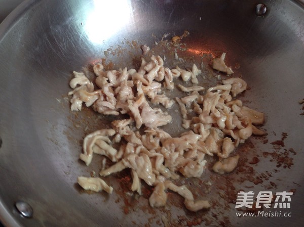 Shredded Chicken and Kohlrabi recipe