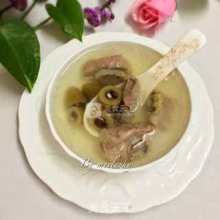 Green Olive Pork Ribs Soup recipe