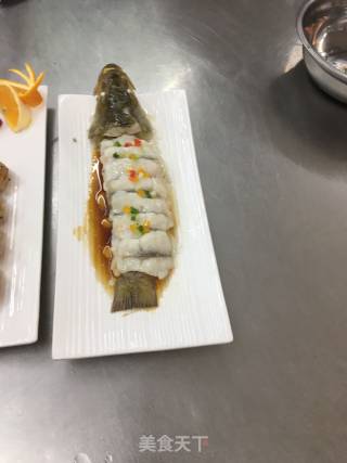 Steamed Sea Bass Fillet recipe