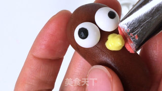 #trust之美#super Funny Turkey Cupcake, Chocolate Cupcake recipe