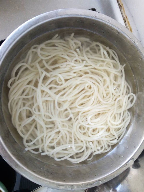 Five Minutes Quick Cold Noodles recipe