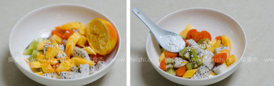 Orange Juice Fruit Salad recipe