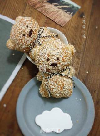 #aca烤明星大赛#bear Baby Bread recipe