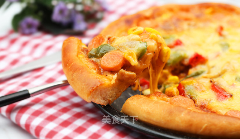 Westinghouse Special: Colorful Pastoral Pizza recipe