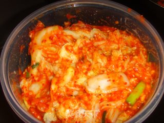 Korean Spicy Cabbage recipe