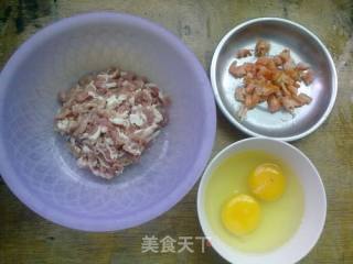 Fried Rice with Cabbage, Shrimp and Egg recipe