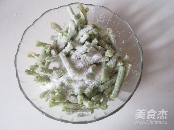 Steamed Beans recipe