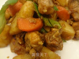 Braised Chicken with Potatoes recipe
