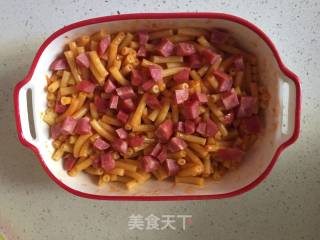 #四session Baking Contest and It's Love to Eat Festival#quick Hand Baked Spaghetti recipe