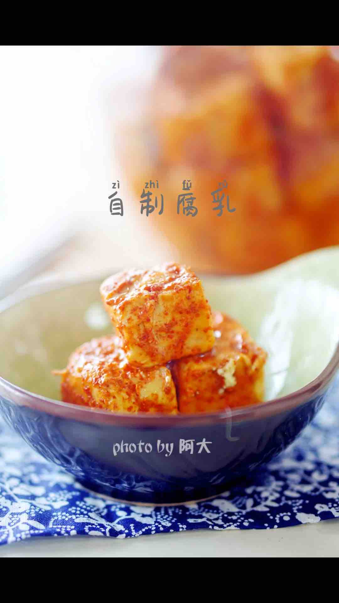 Homemade Fermented Bean Curd recipe